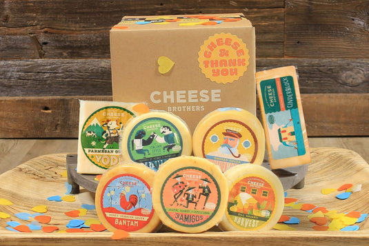 Cheese and Thank You Box by Cheese Brothers