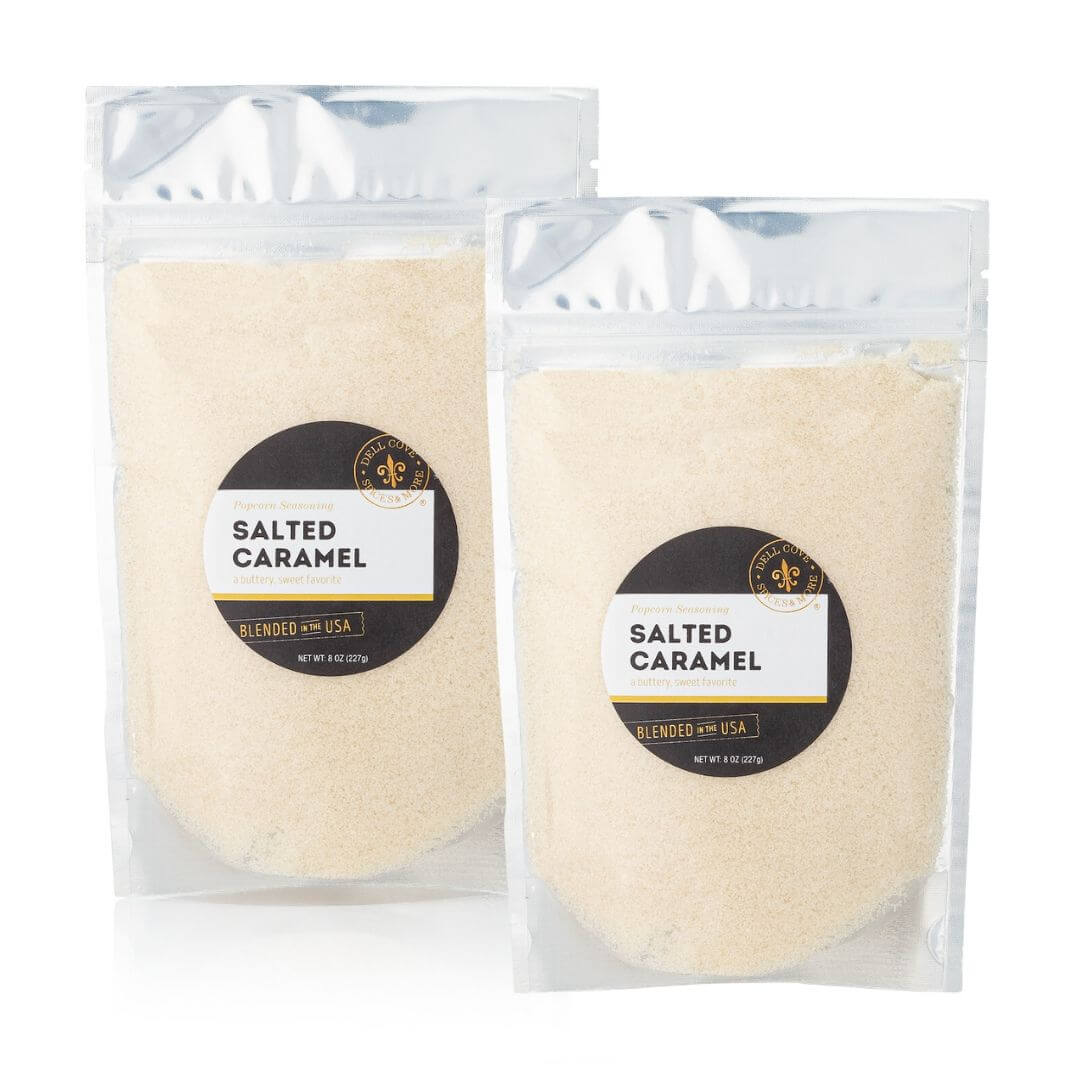 Salted Caramel Popcorn Seasoning | Sweet & Salty Popcorn Topping