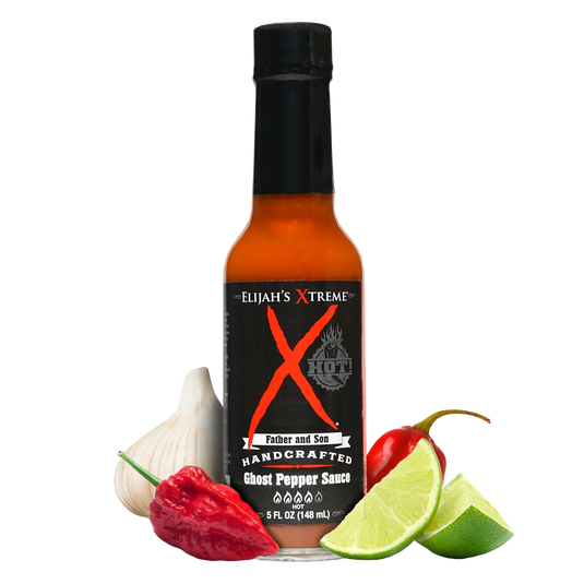 Ghost Pepper Hot Sauce by Elijah's Xtreme