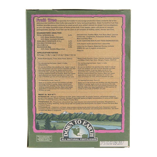 Fruit Tree Fertilizer 6-2-4 (5 lb box)