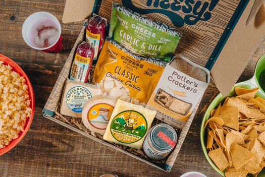 Deluxe Game Day Essentials Gift Pack by Cheese Brothers