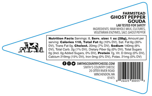 Ghost Pepper Farmstead Gouda
