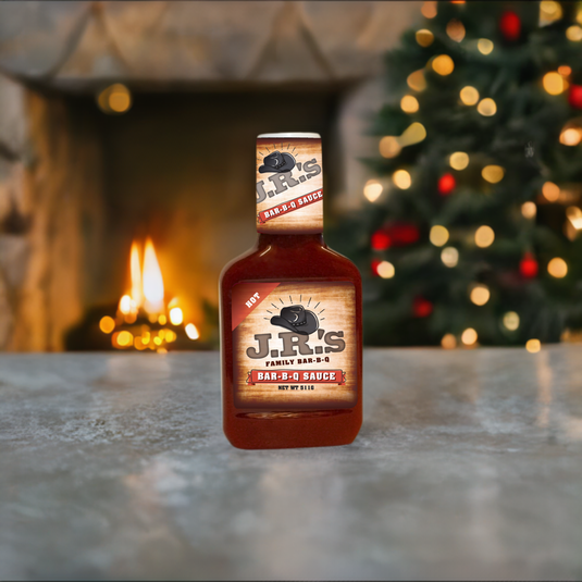 JR's Hot Bar-B-Q Sauce, Condiment from JR's BBQ