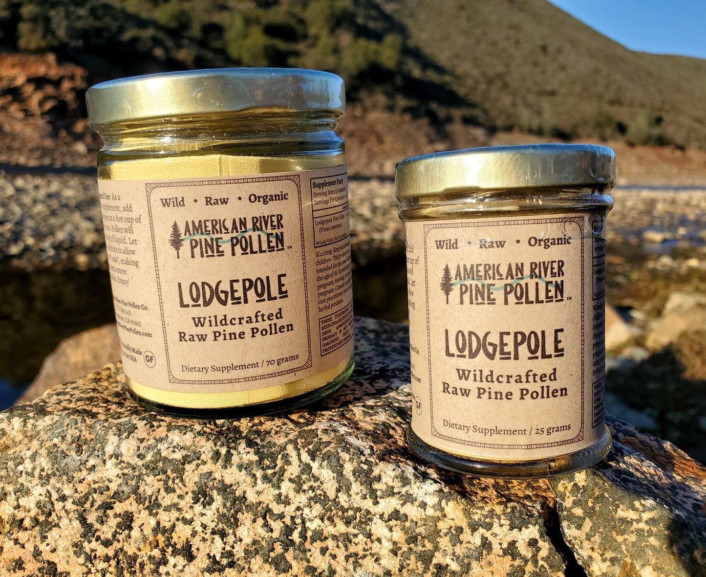 Lodgepole Pine Pollen - Raw and Wild-Harvested