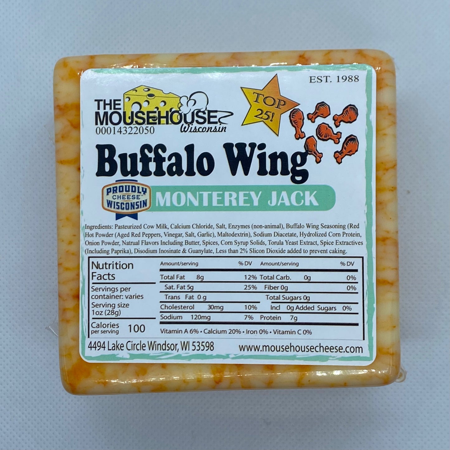 Buffalo Wing Monterey Jack