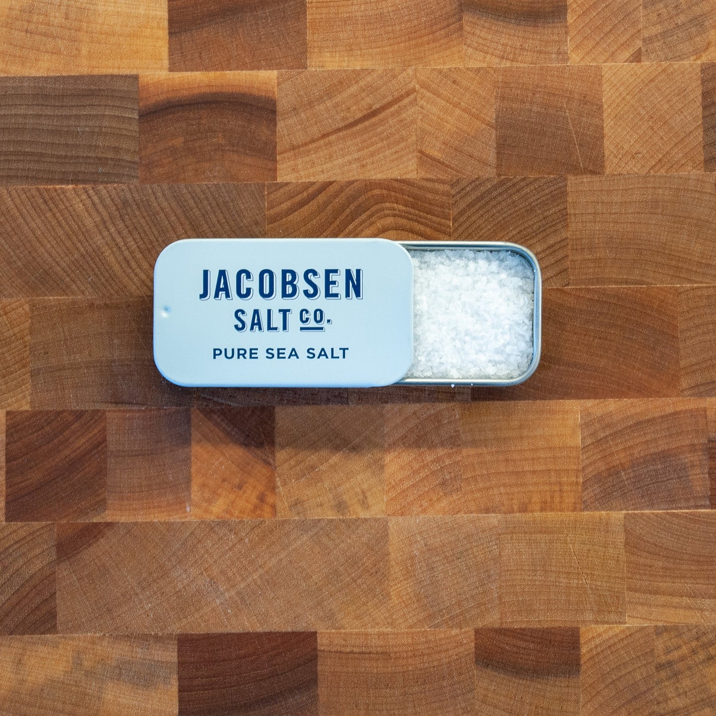 Jacobsen Flaky Sea Salt Slide Tin