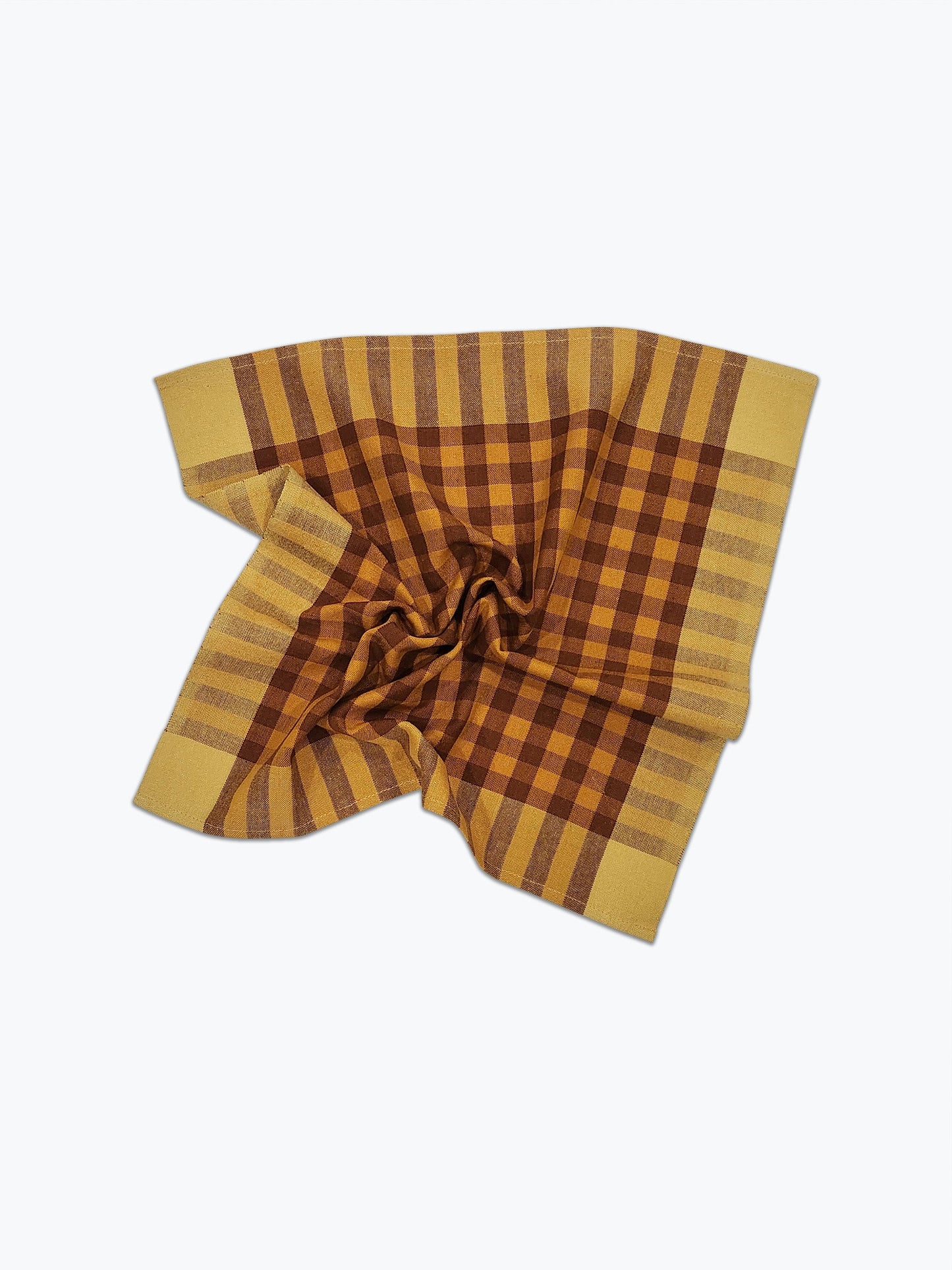 Grid Napkin Pair - Maize