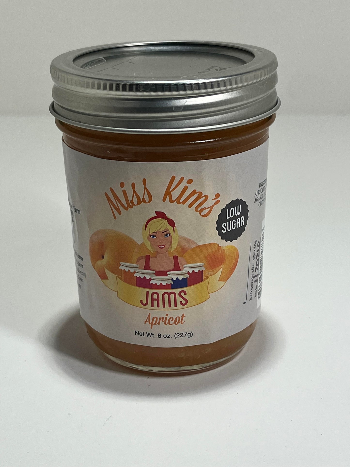 Low Sugar Apricot Jam