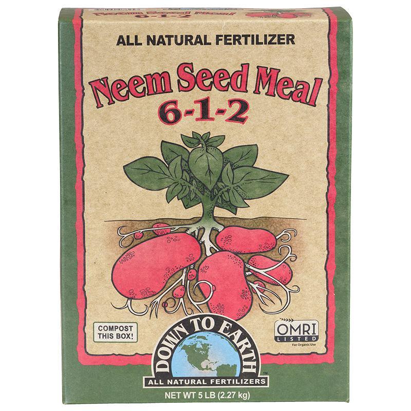 Neem Seed Meal 6-1-2 (5 lb Box)