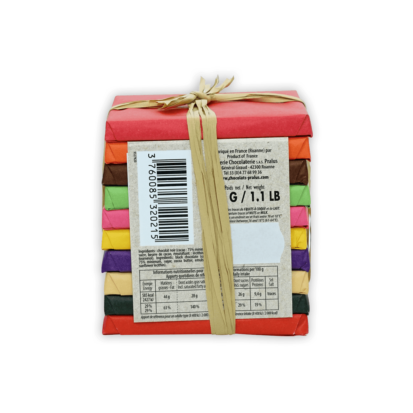 Pralus Pyramide des Tropiques Chocolates