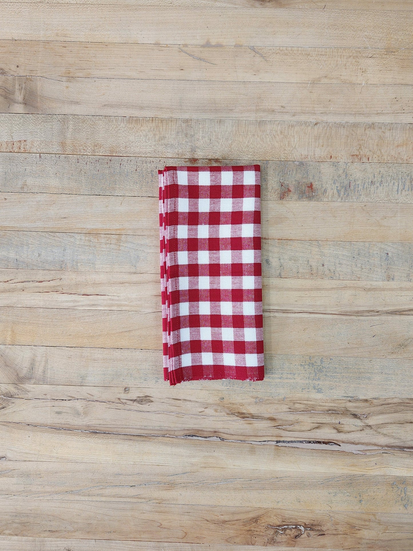 Cotton Napkin Set - Ketchup & Mustard