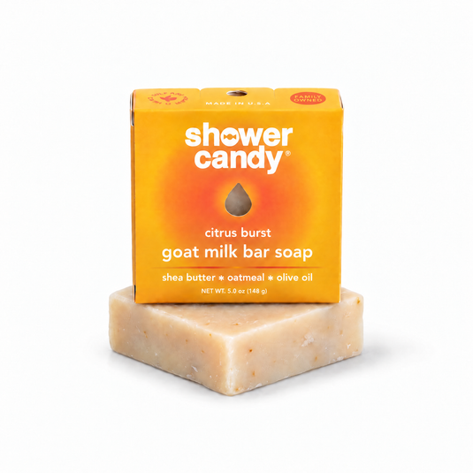 Citrus Burst Goat Milk Soap Bar by SHOWER CANDY