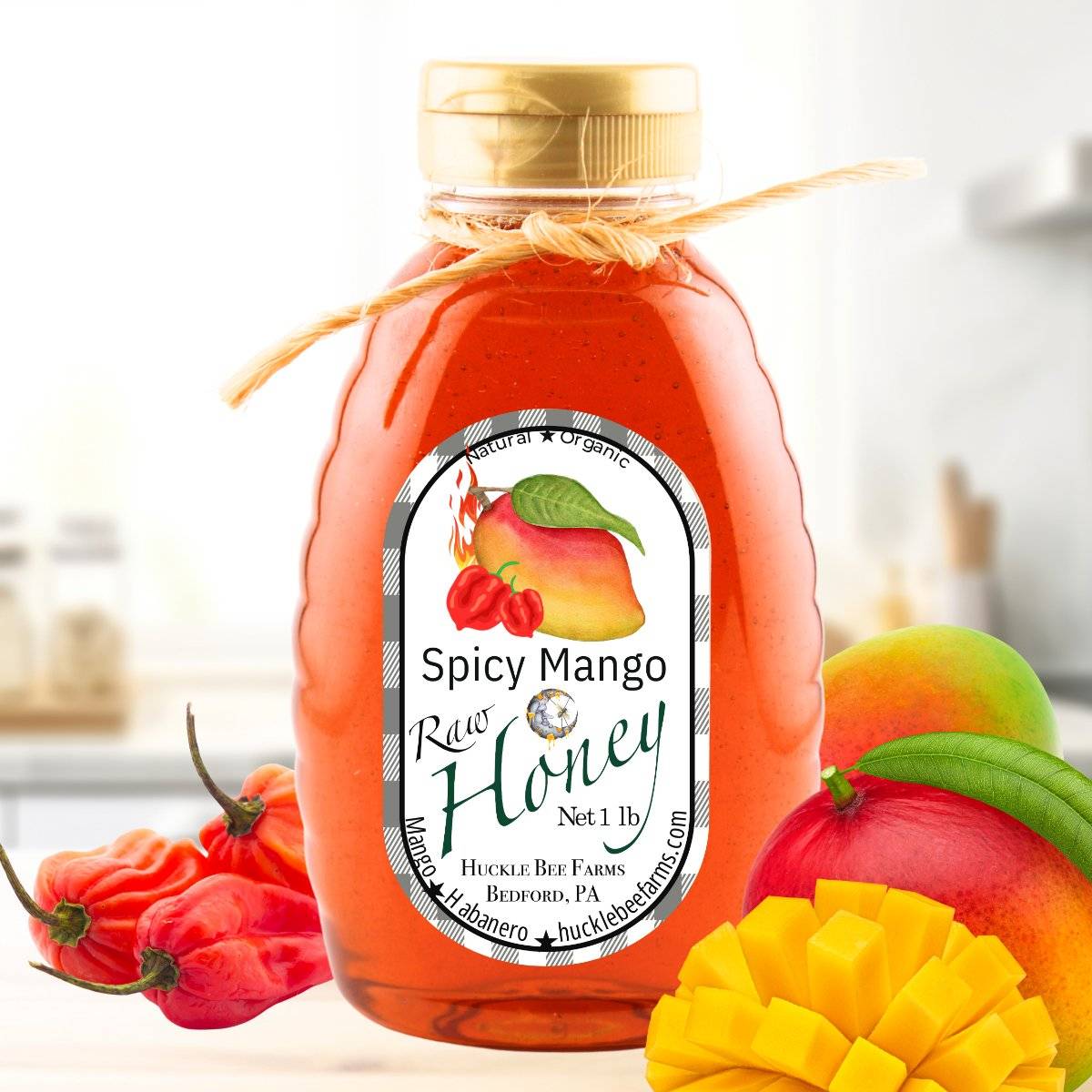 Spicy Mango Infused Honey