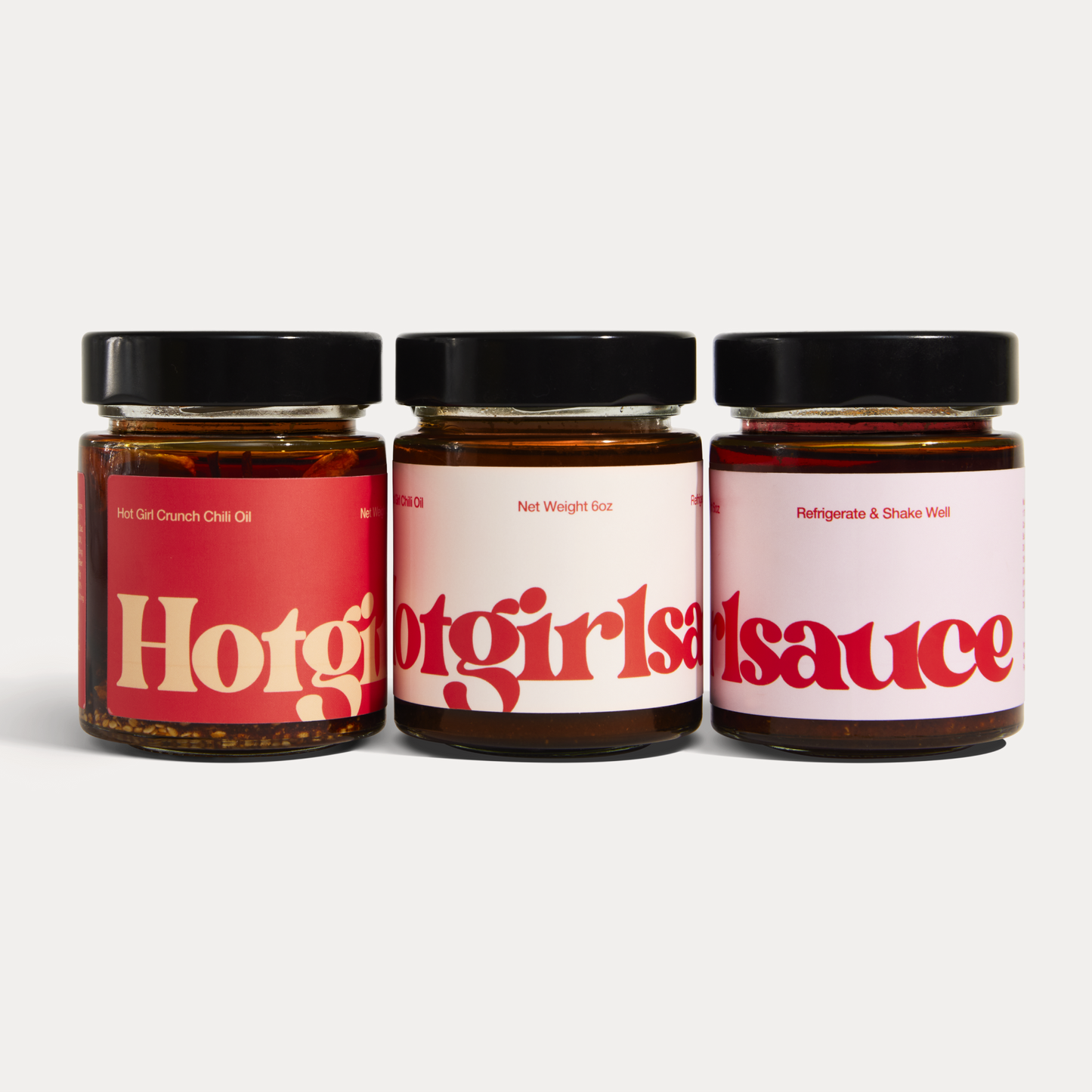 Hot Girl Trio of Chili Oil