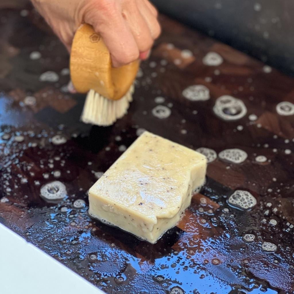 Cutting Board Soap by Virginia Boys Kitchens
