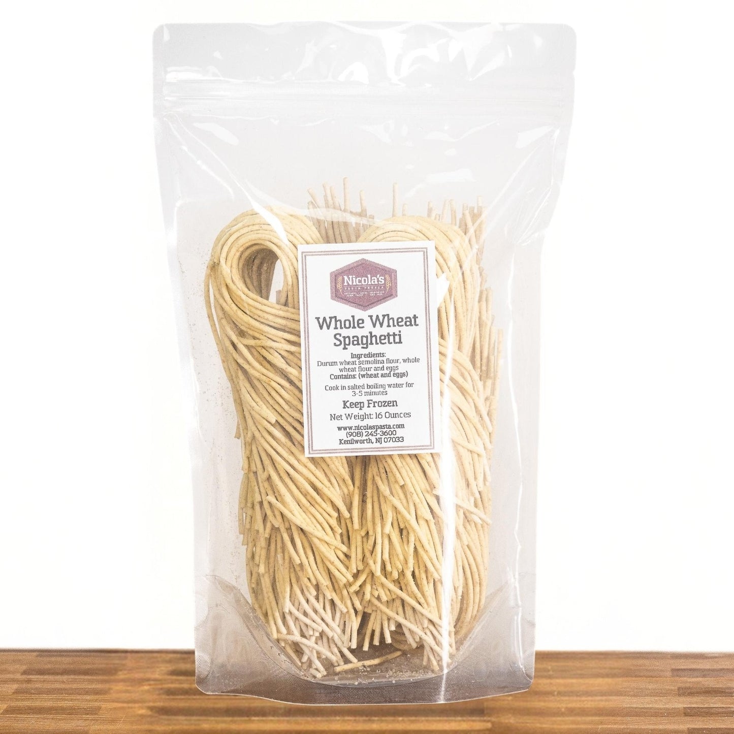 Fresh Whole Wheat Spaghetti, Pasta & Noodles from Nicola's Marketplace
