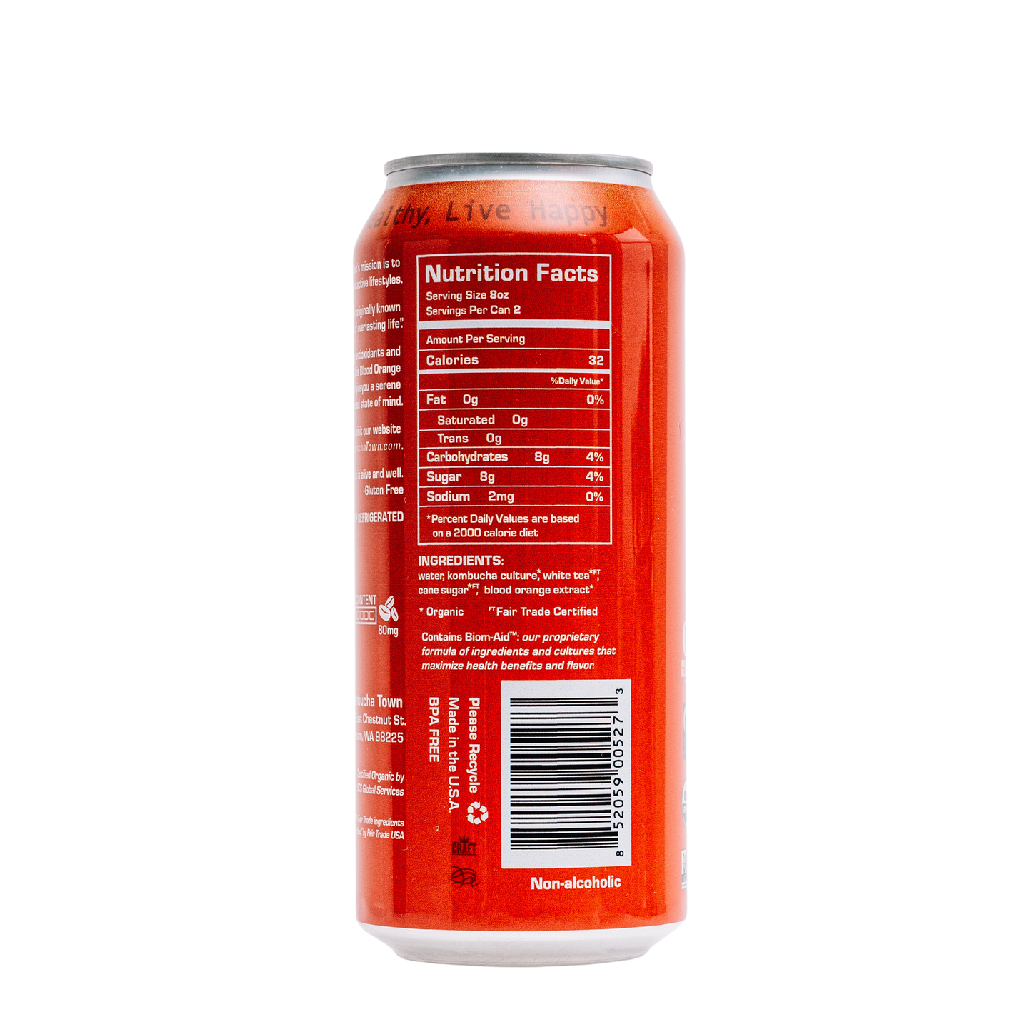 Blood Orange Kombucha