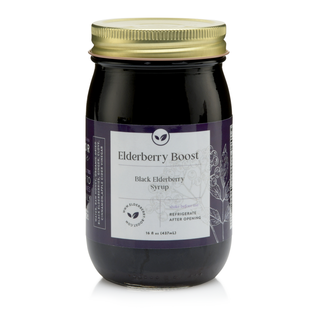 Elderberry Boost elderberry syrup and botanical wellness products