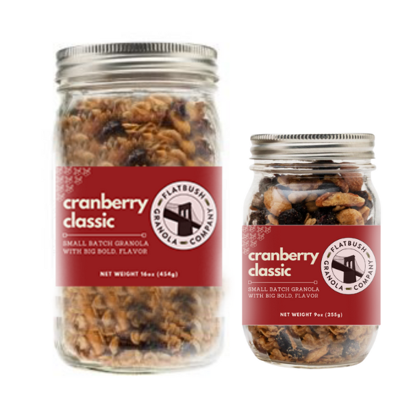 Flatbush Granola Company small-batch granola in jars and pouches