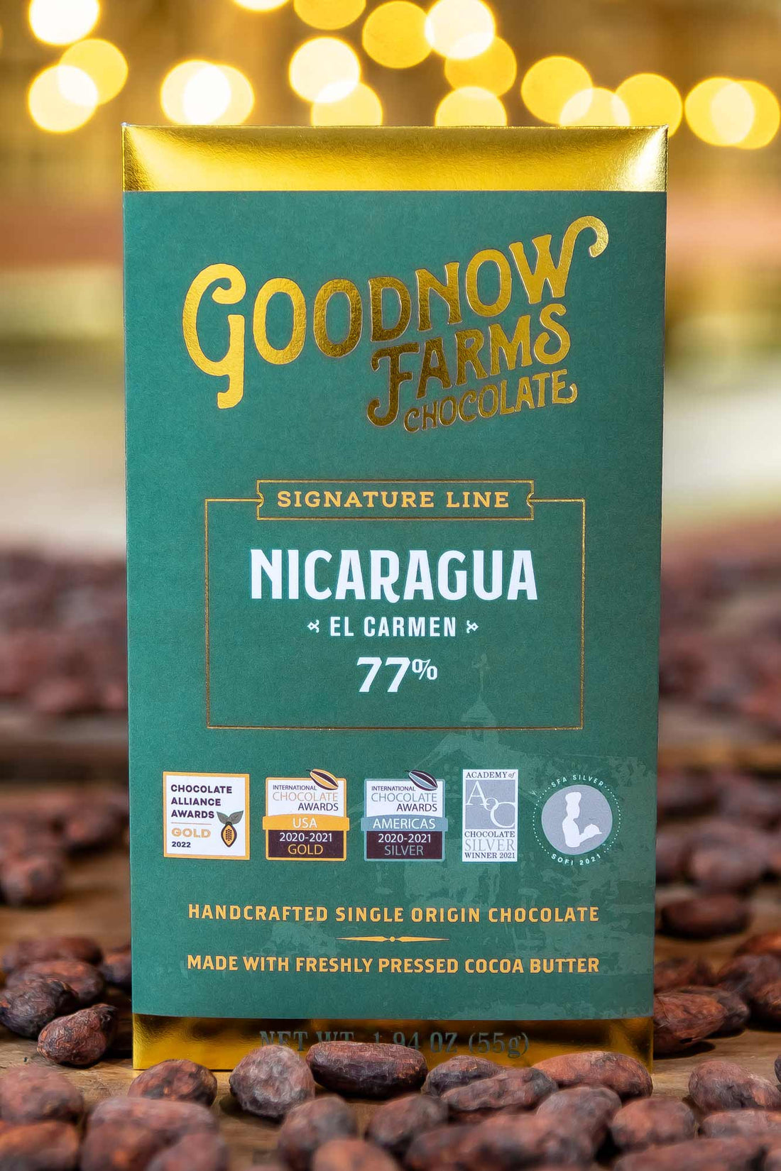 Single-origin dark chocolate bars