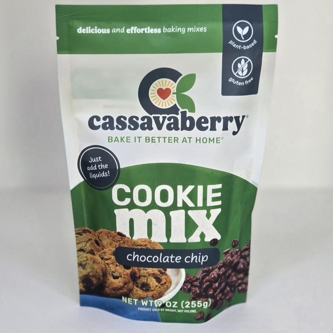Gluten-Free Chocolate Chip Cookie Mix from Cassavaberry, a gift for a baker