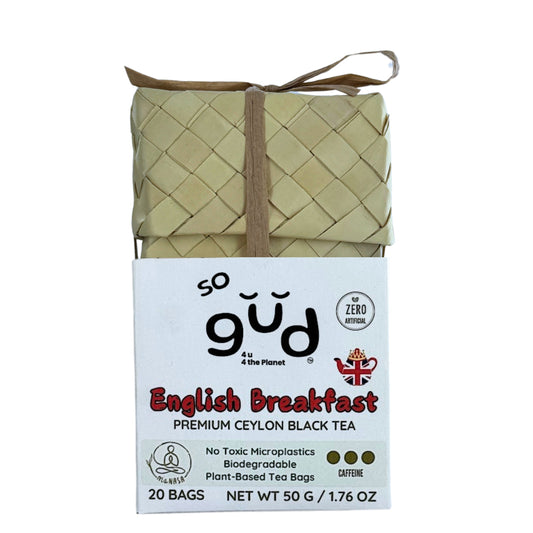 so gud English Breakfast Ceylon plastic-free tea bags