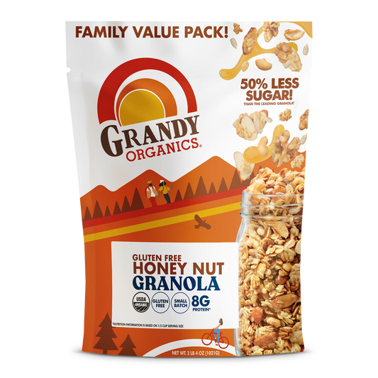 Gluten Free Honey Nut Granola from Grandy Organics, a gluten-free food gift
