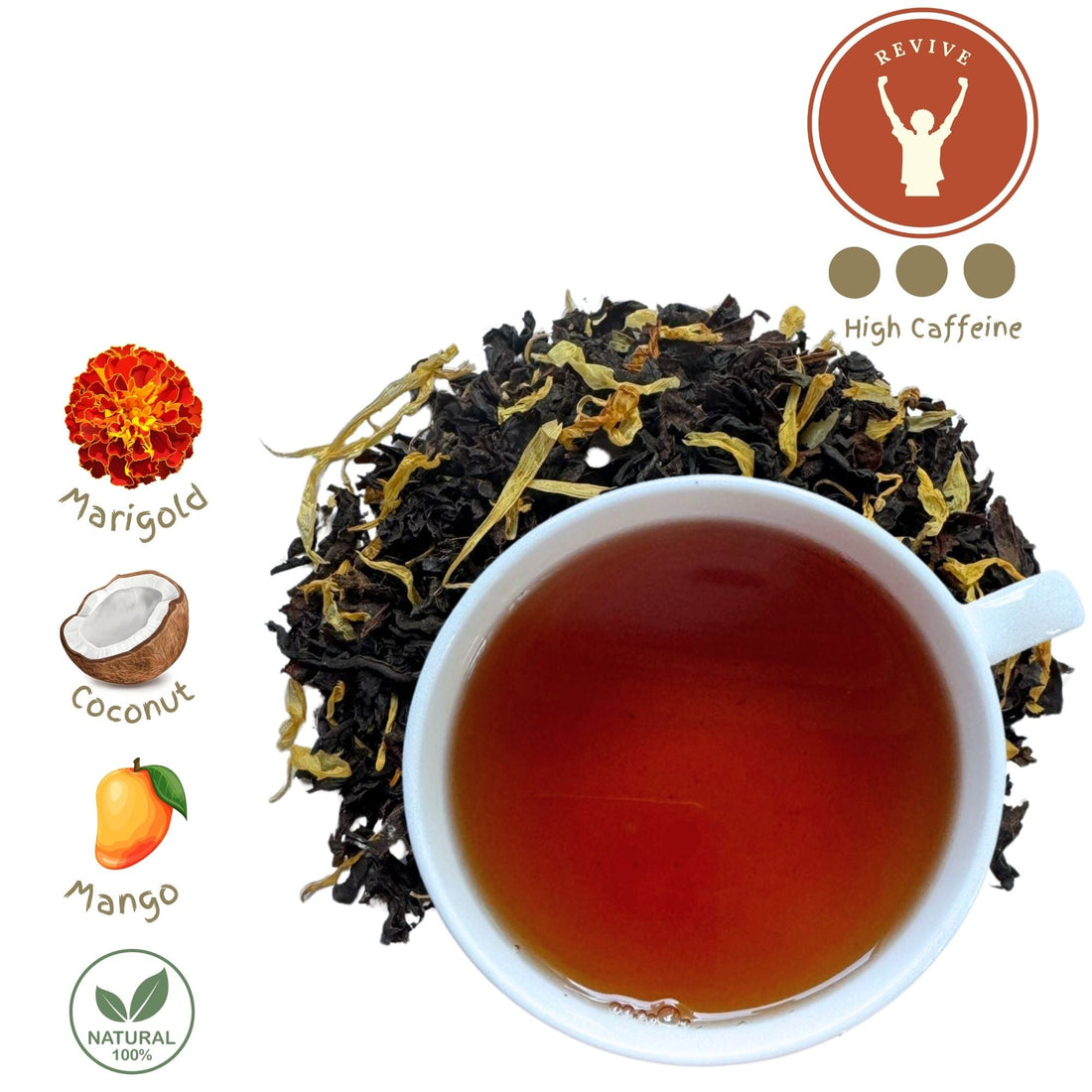 Organic loose-leaf teas at Madeline's
