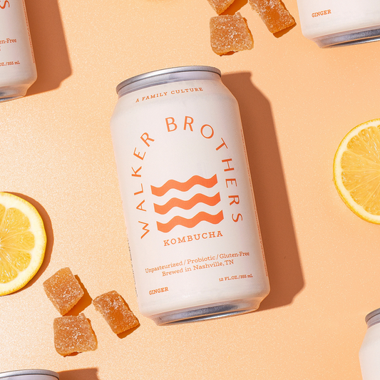 Walker Brothers Ginger Kombucha