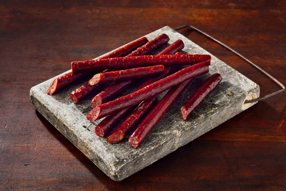 Purple Ribbon Beef Iowa beef snacks and tallow products