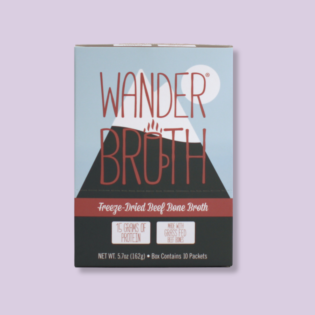 Grass-Fed Beef Bone Broth from Wander Broth, a get-well food gift
