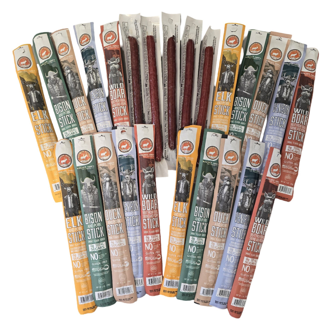 Pearson Ranch Jerky exotic snack stick variety pack