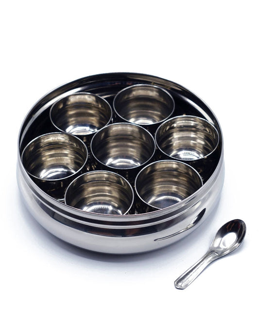 Stainless steel spice tray, a gift for a home cook