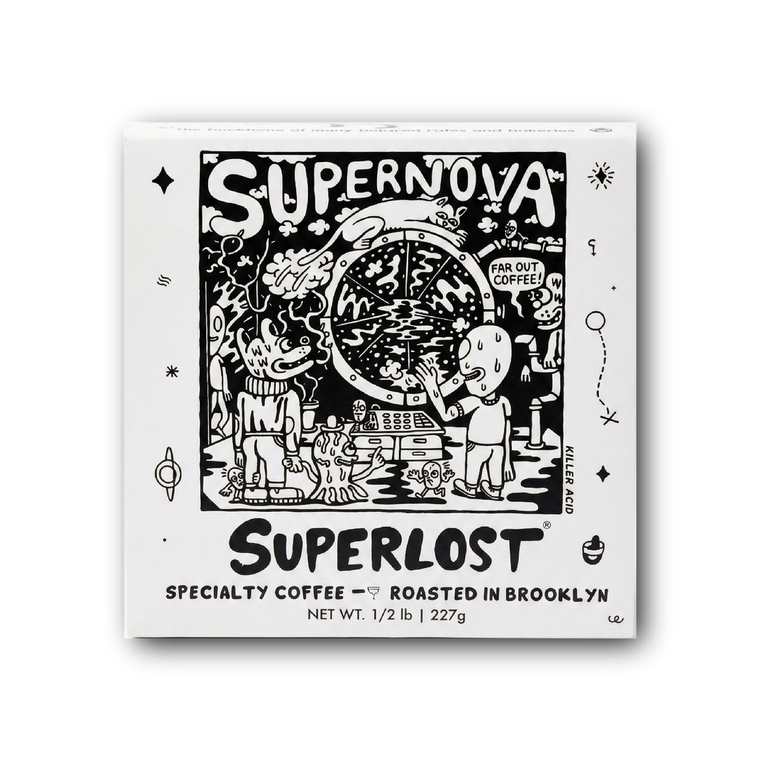 Superlost Coffee Supernova Espresso bag