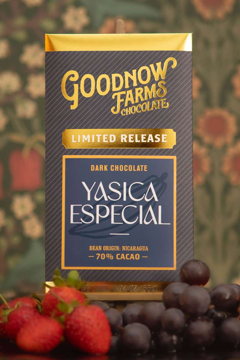 Single-origin dark chocolate bar, a gift for a chocolate lover