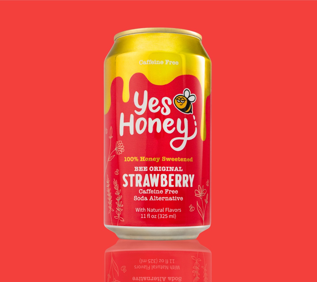 Yes Honey honey-sweetened sparkling sodas and drizzlers