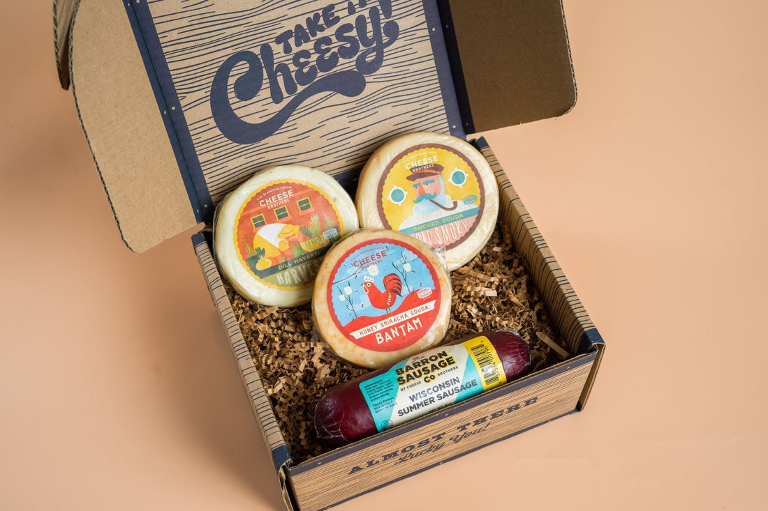 Cheese & Sausage Sampler (4-Pack) from Madeline's