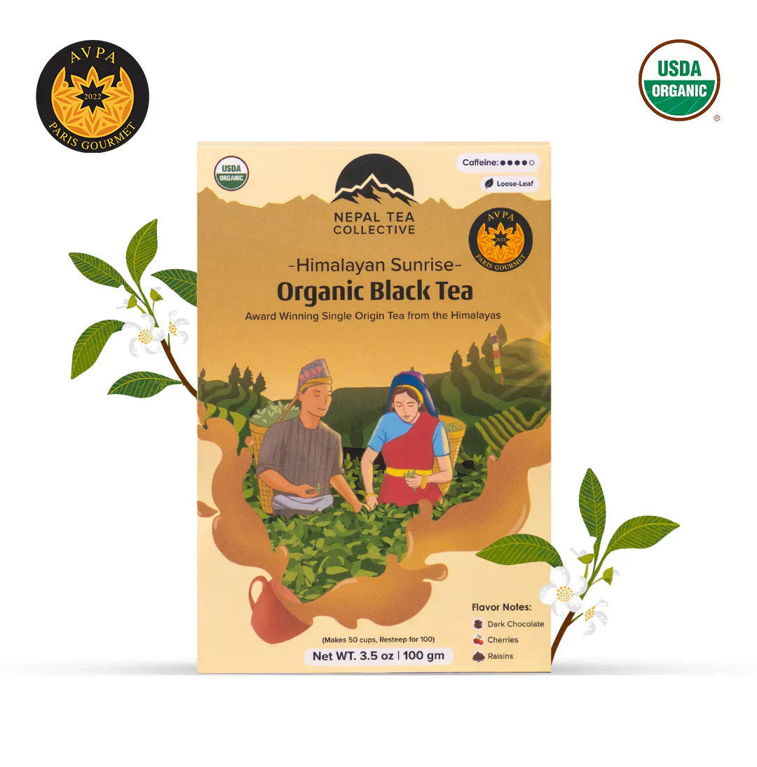 Nepal Tea Himalayan Sunrise organic black tea