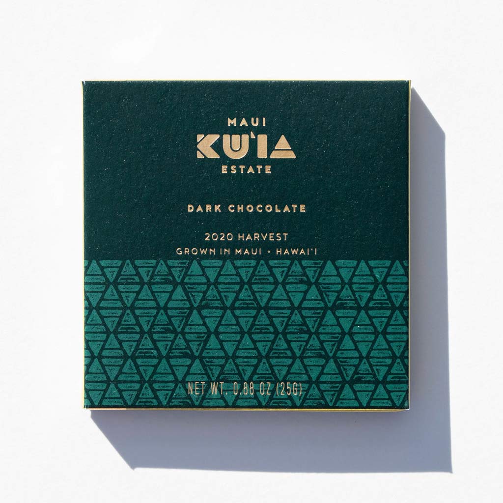 Maui Kuʻia Estate single-estate dark chocolate bar