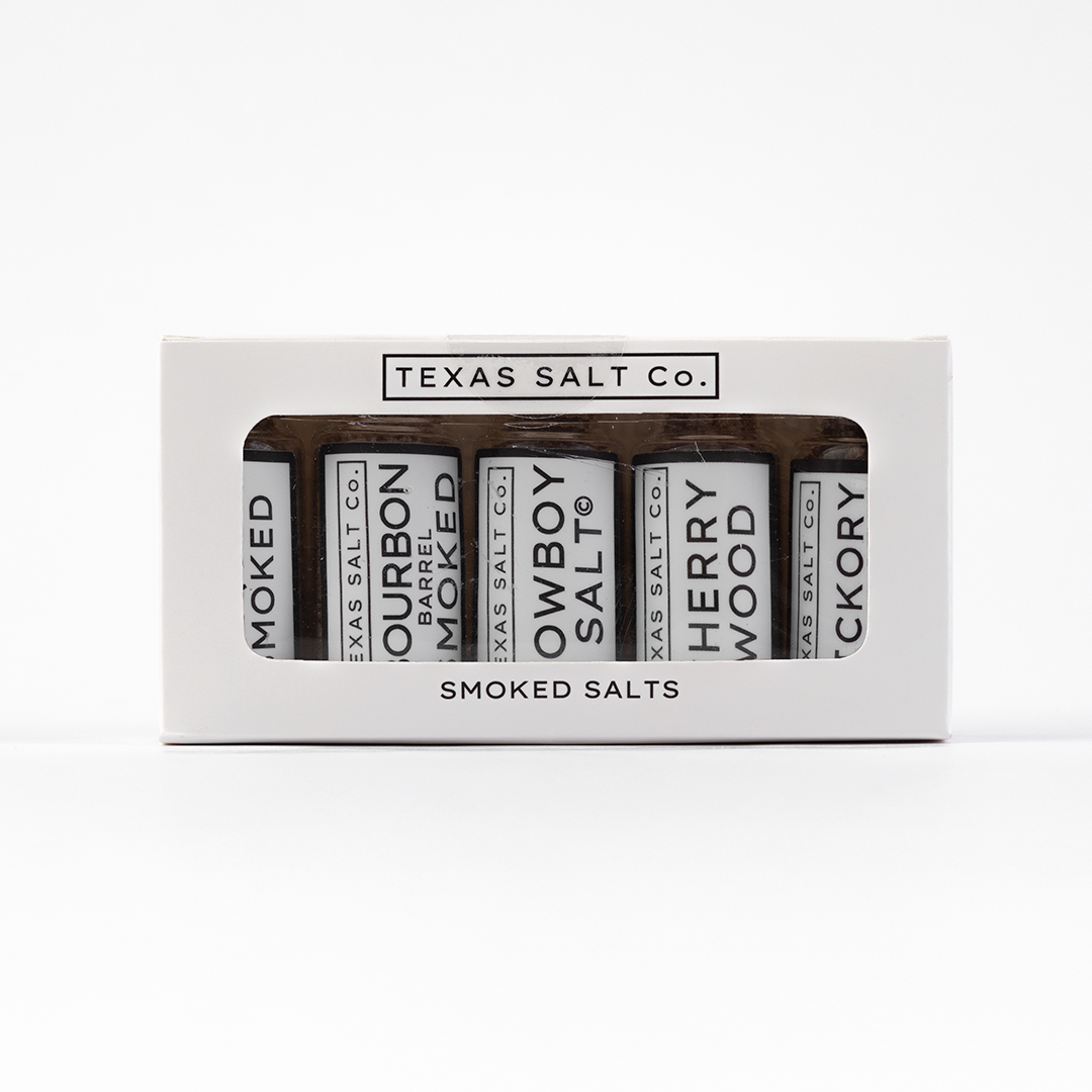 Texas Salt Co smoked salt sampler set