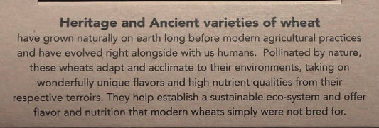 ZUCCA - Heritage and ancient wheat pasta box - 12 boxes x 8oz