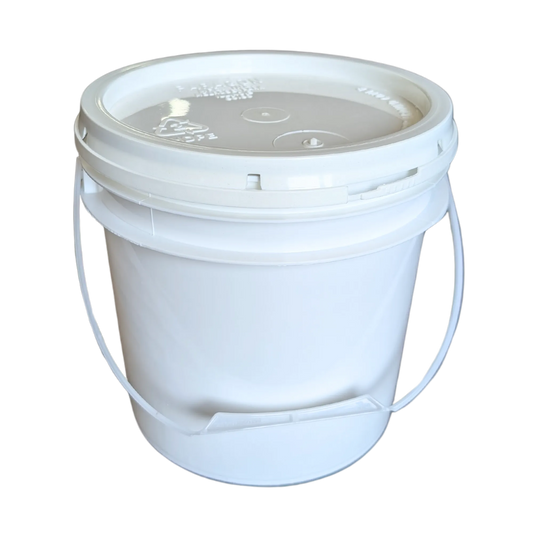 1 Gallon Round Bucket and Lid with Gasket by Foxhound Bee Company