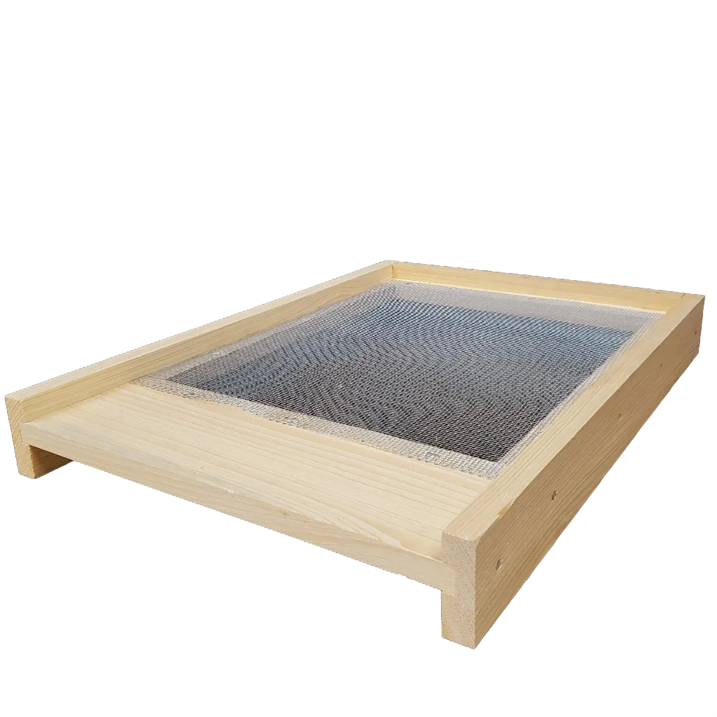 10-Frame Cypress Screened Bottom Board by Foxhound Bee Company