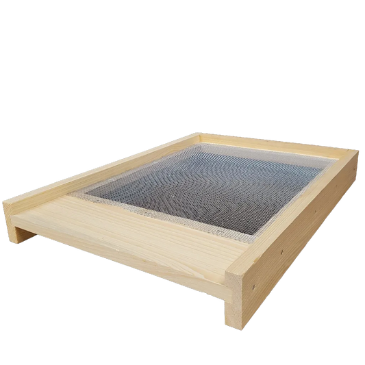10-Frame Cypress Screened Bottom Board by Foxhound Bee Company