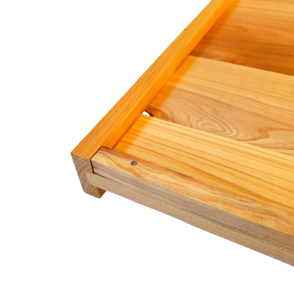 10-Frame Cypress Solid Bottom Board
