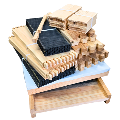 10-Frame Double Deep Box Hive Kit