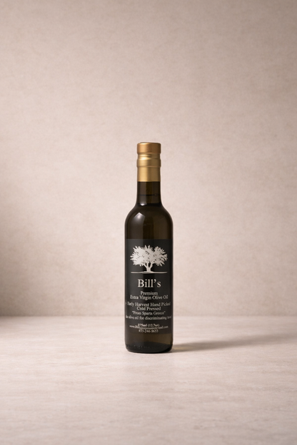 100% Cold-Pressed Extra Virgin Olive Oil