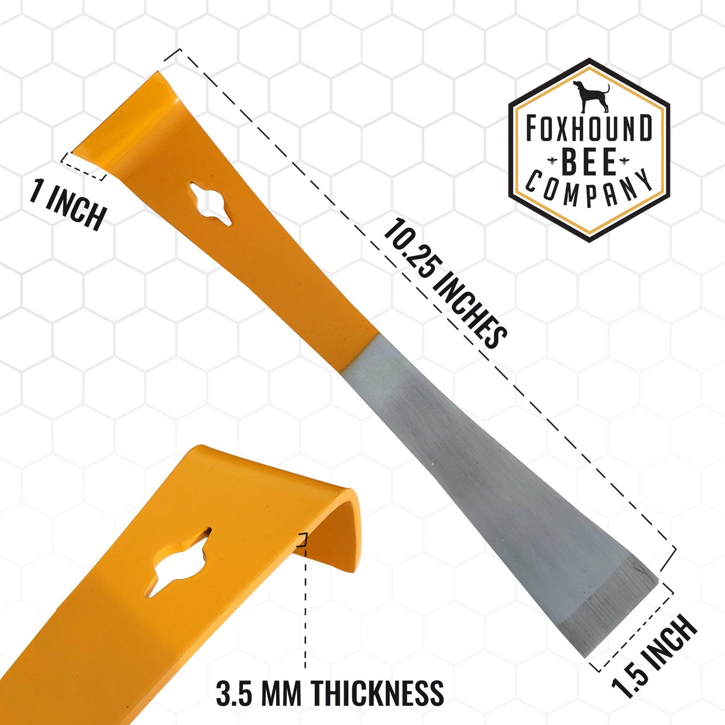 10.25-inch Orange Hive Tool