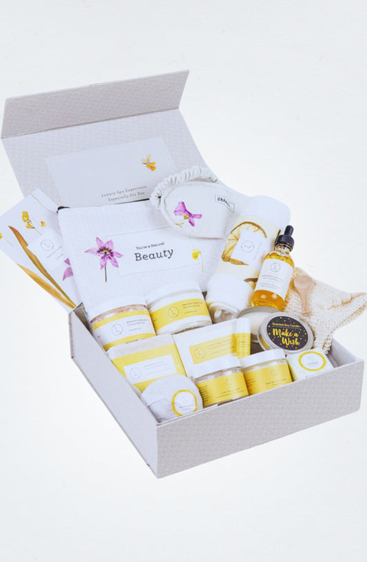 Cheer up Citrus Sunshine Gift Basket, Natural Care Package, Recovery Gift, New home gift, Attention Gift