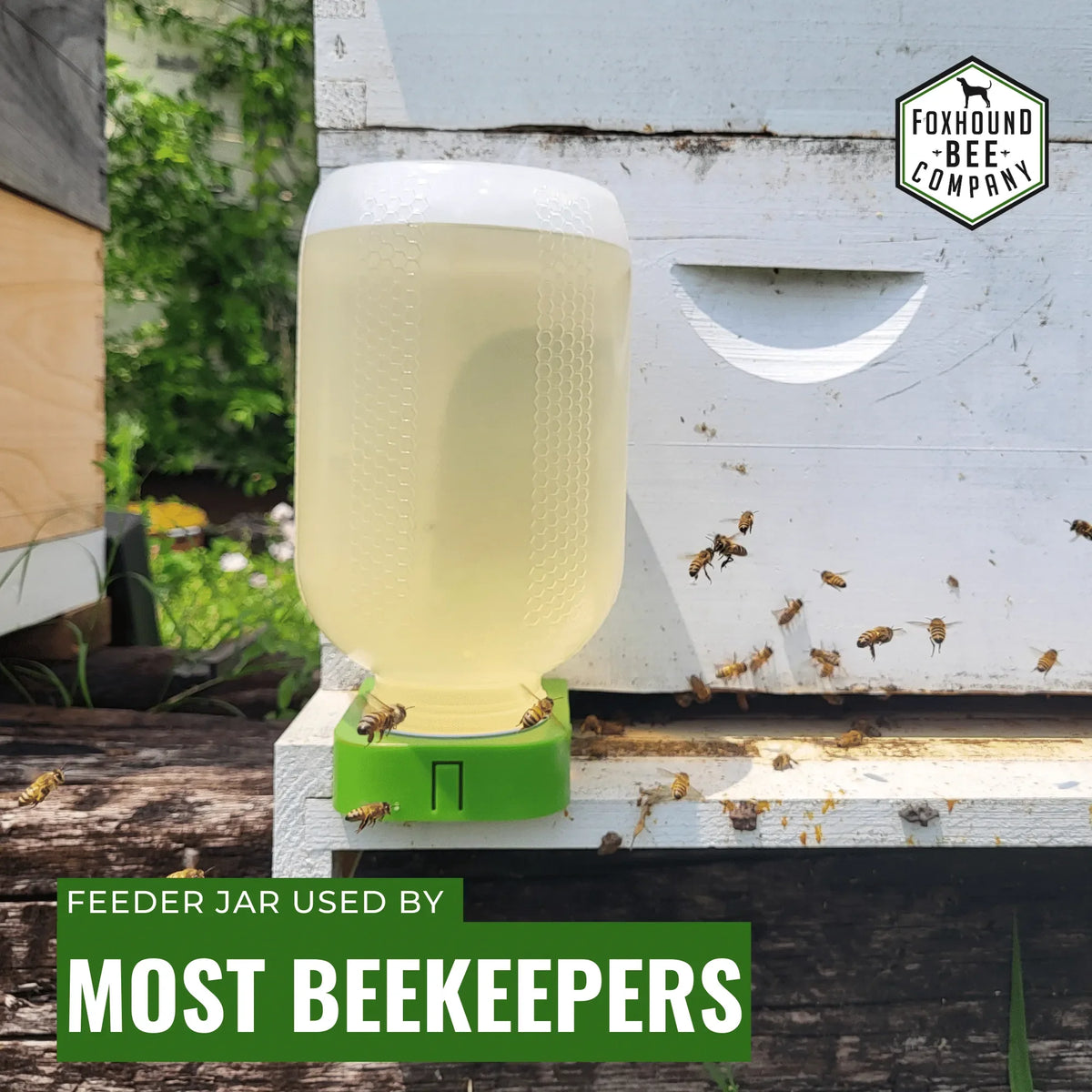1/2 Gallon Jar and Foxhound Entrance Feeder with UV Inhibitor, image 6 of 6